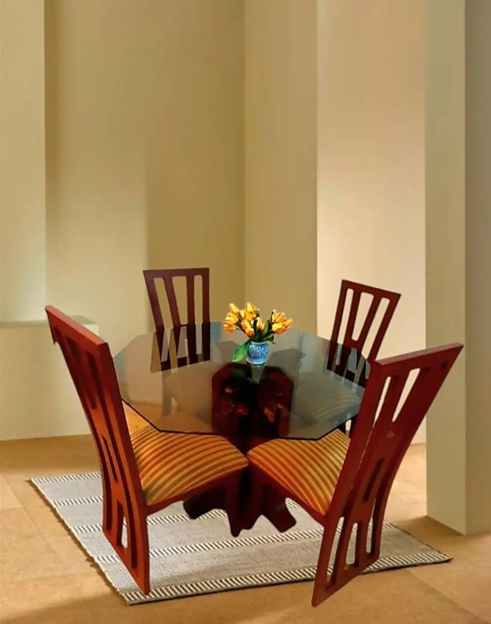 comedor octagonal 4 personas 1