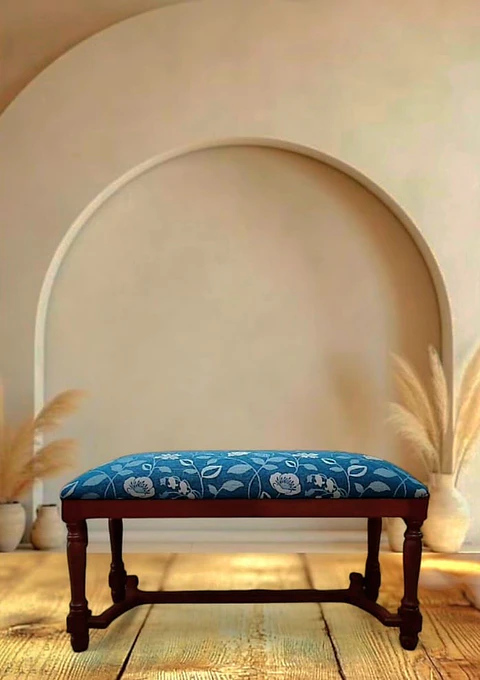 Banqueta azul