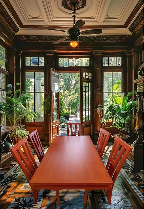 Comedor rectangular 6 personas
