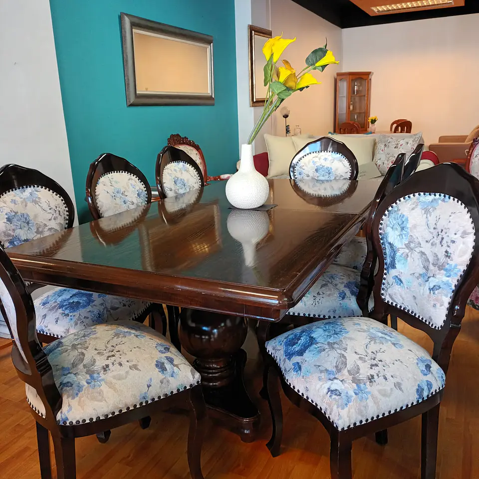 comedor rectangular 2 piñas 1