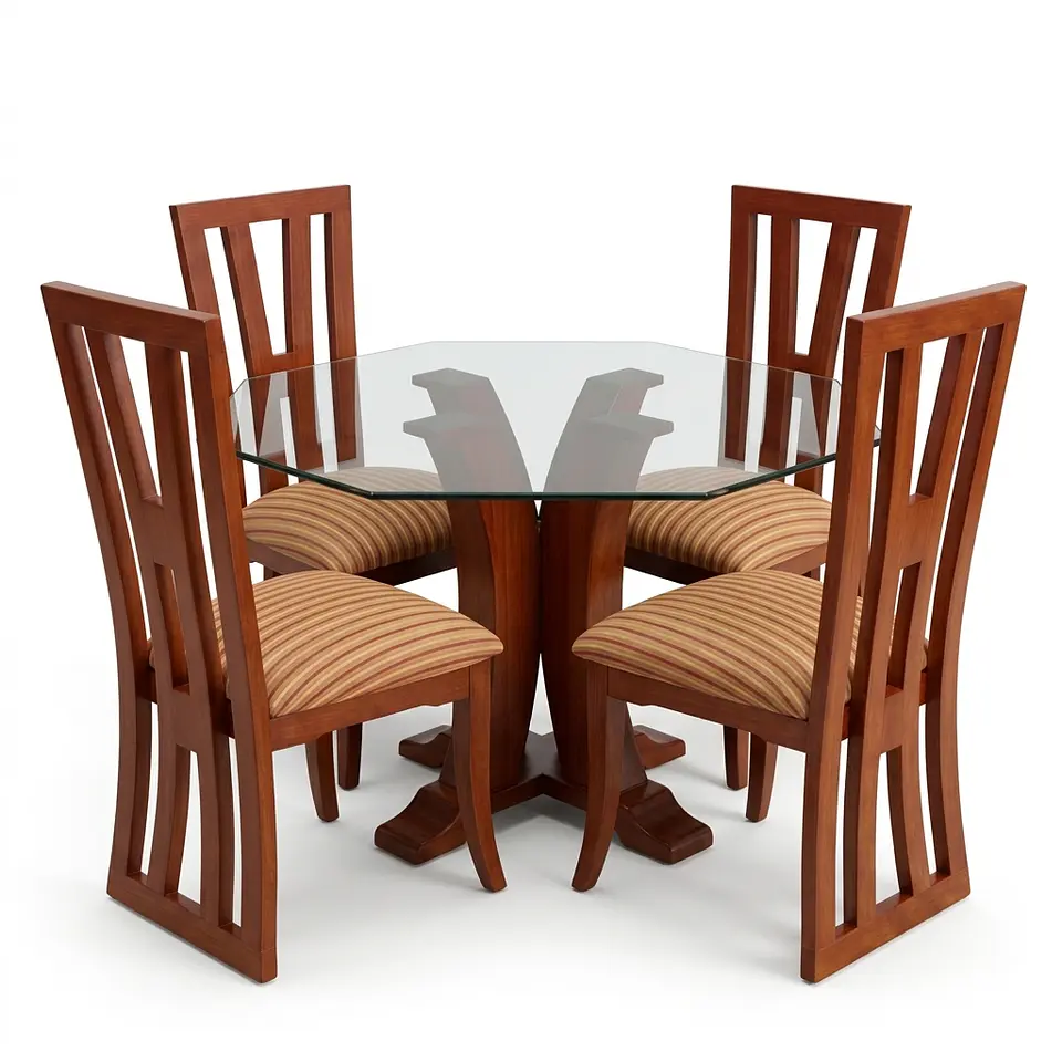 Comedor Hexa Glass 1