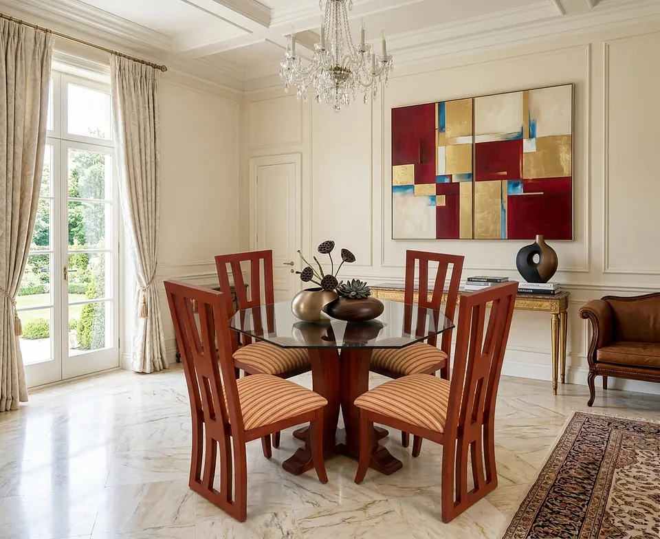 Comedor Hexa Glass 2