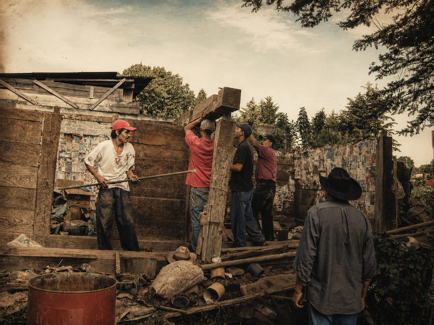 Rescatamos madera con historia