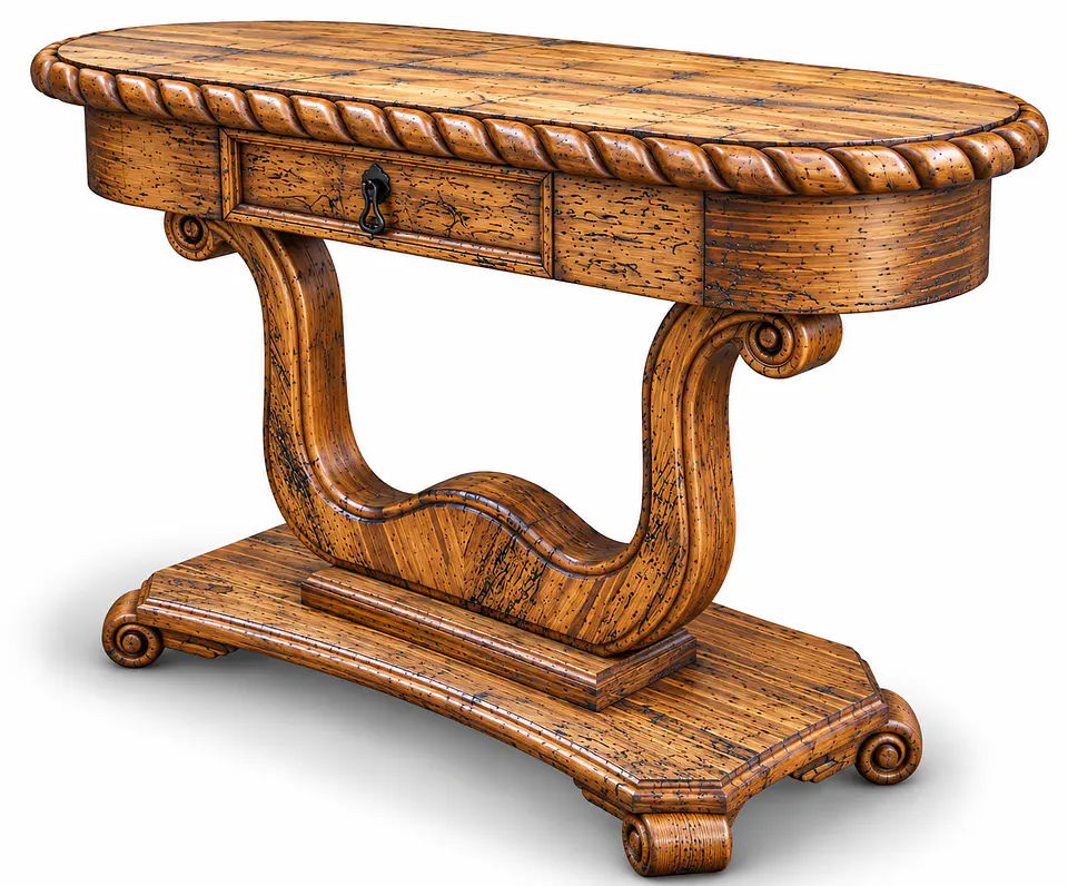 Mueble de Entrada Tallado  2