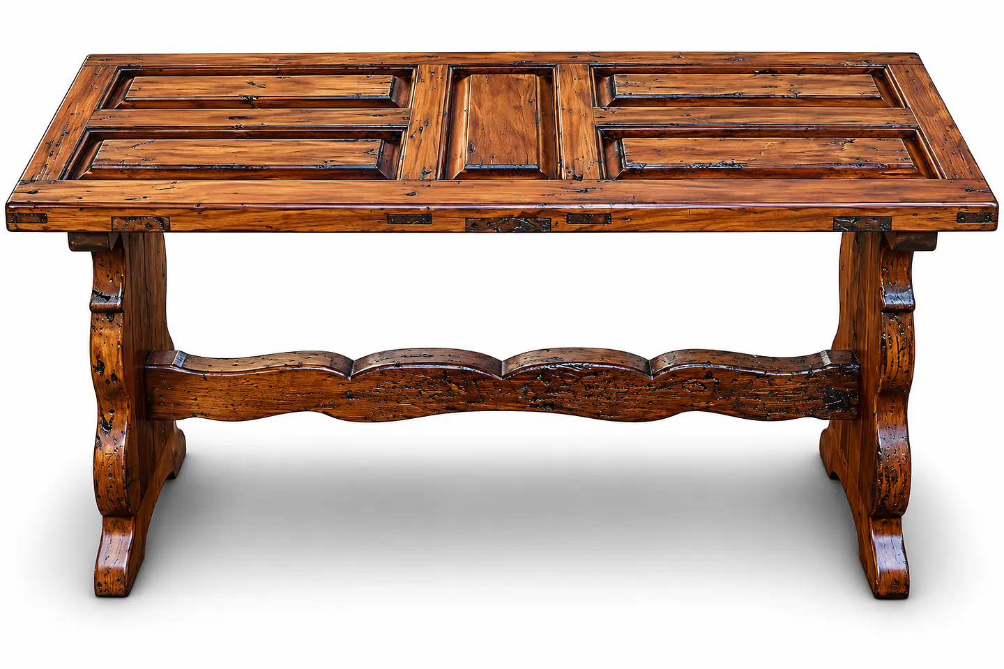 Mesa Artesanal Cubierta de Puerta Antigua 1