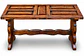 Mesa Artesanal Cubierta de Puerta Antigua - Miniatura 1