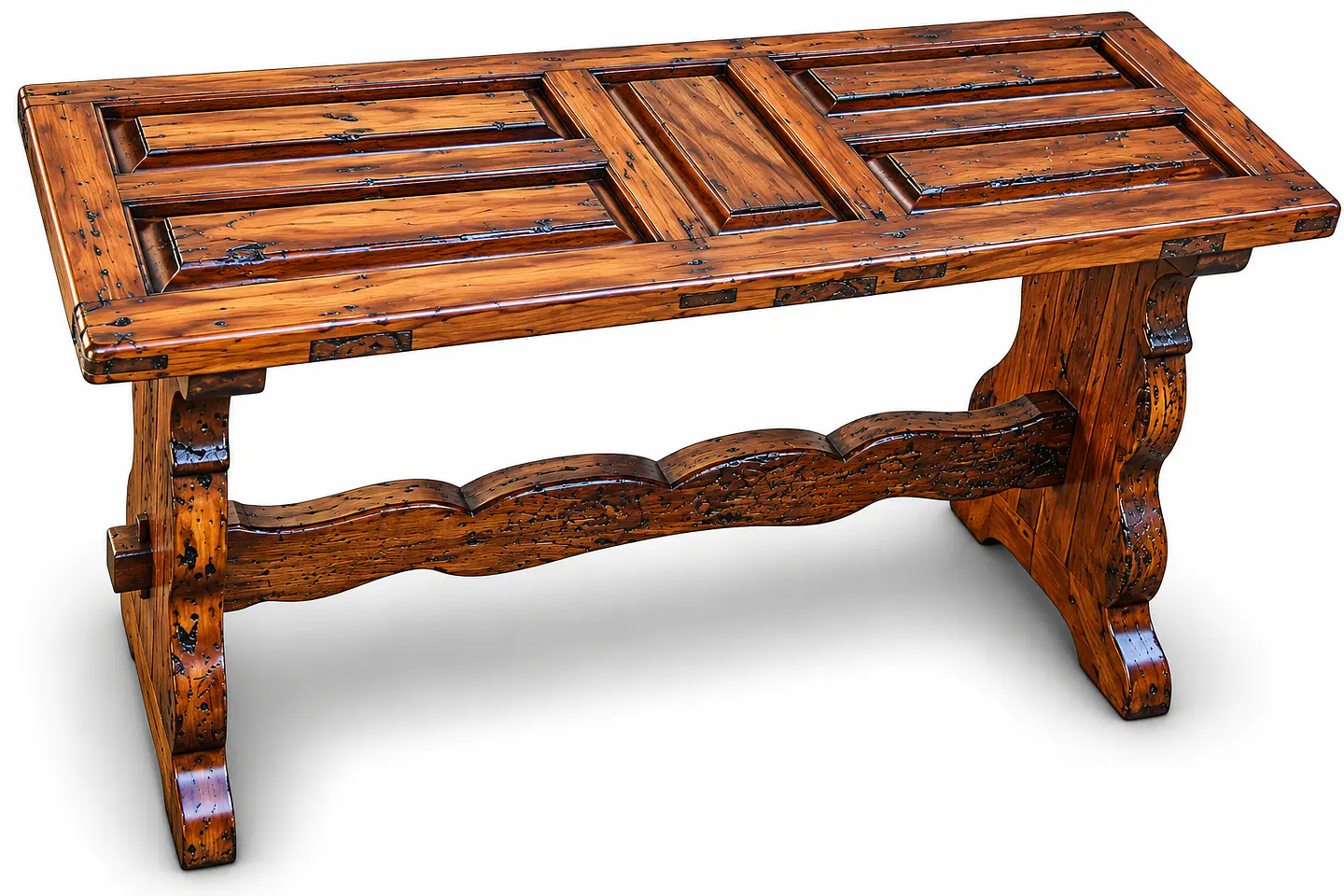 Mesa Artesanal Cubierta de Puerta Antigua 2