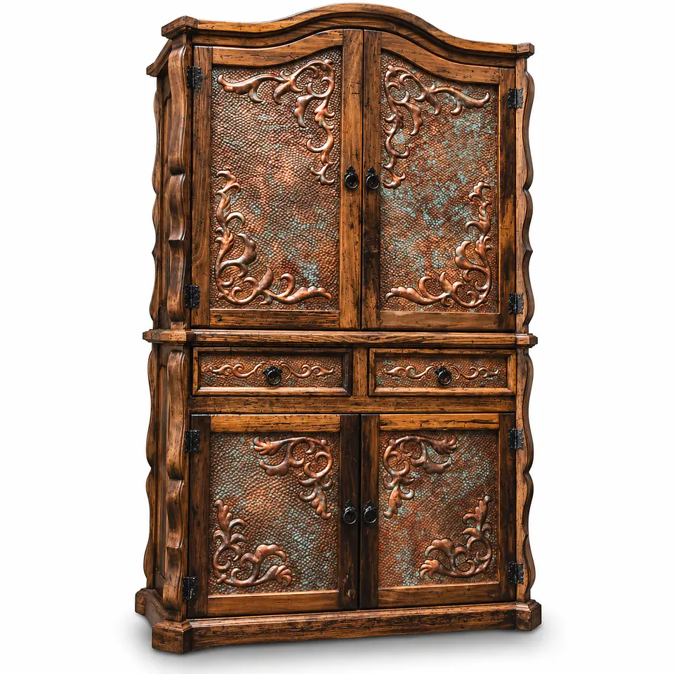 Armario Rustico Muro Cobre 1