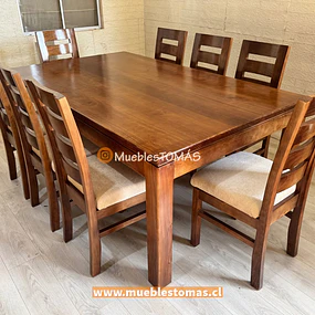 Comedor León, para 8 personas. Formato Amplio.