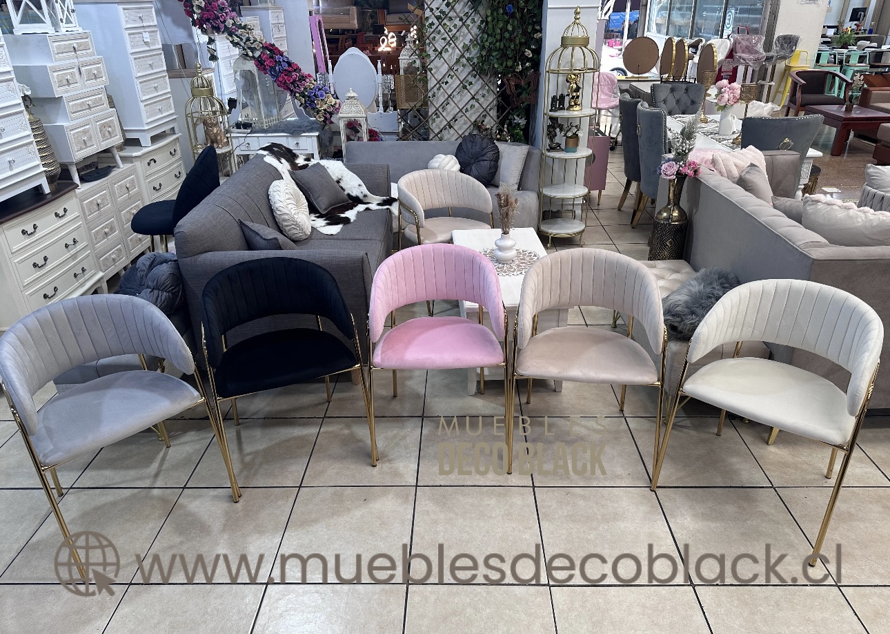 SILLA CURVA VELVET