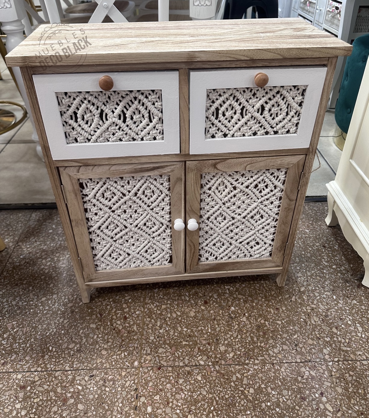 CABINET MACRAMÉ