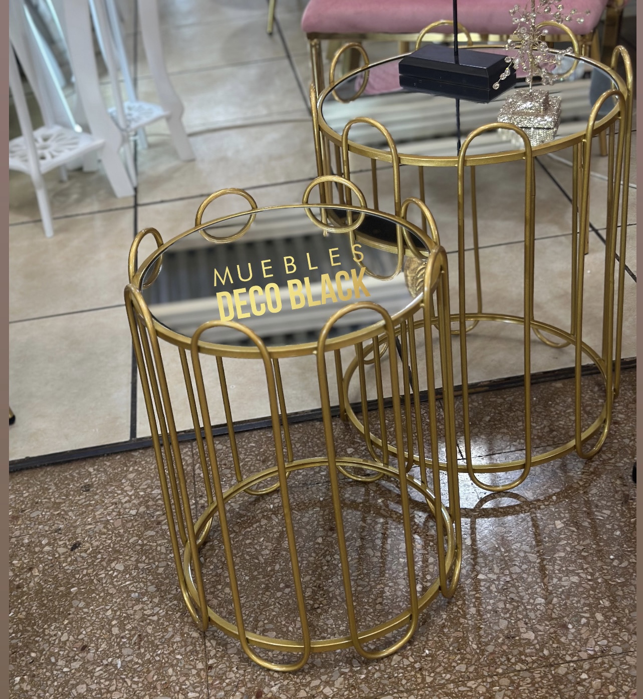 SET DE MESAS ÁMBAR