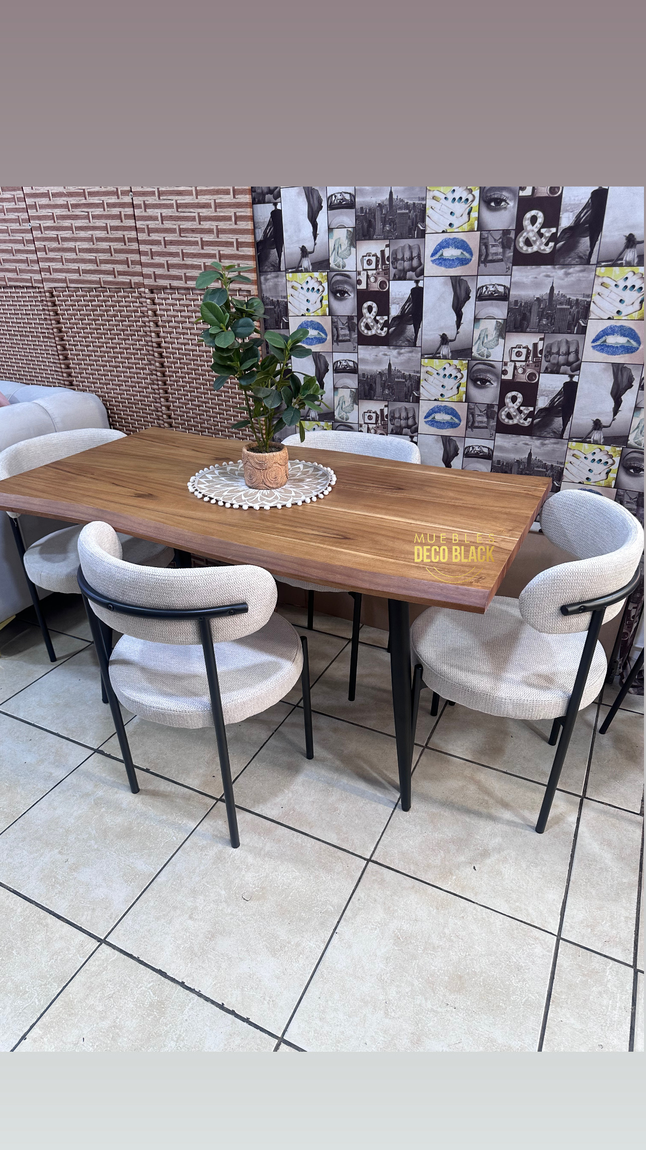COMEDOR RUSTIC MK 1,40
