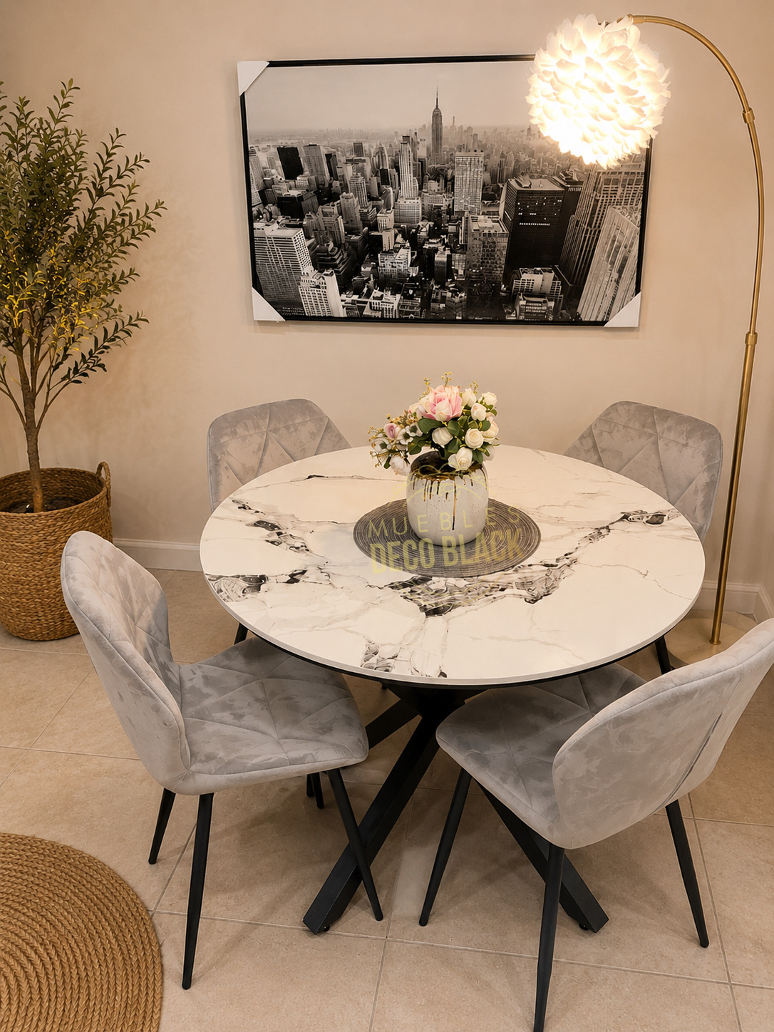 COMEDOR MILANO REDONDO