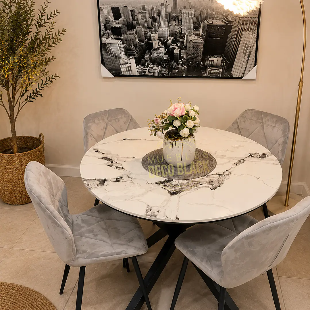 COMEDOR MILANO REDONDO 1