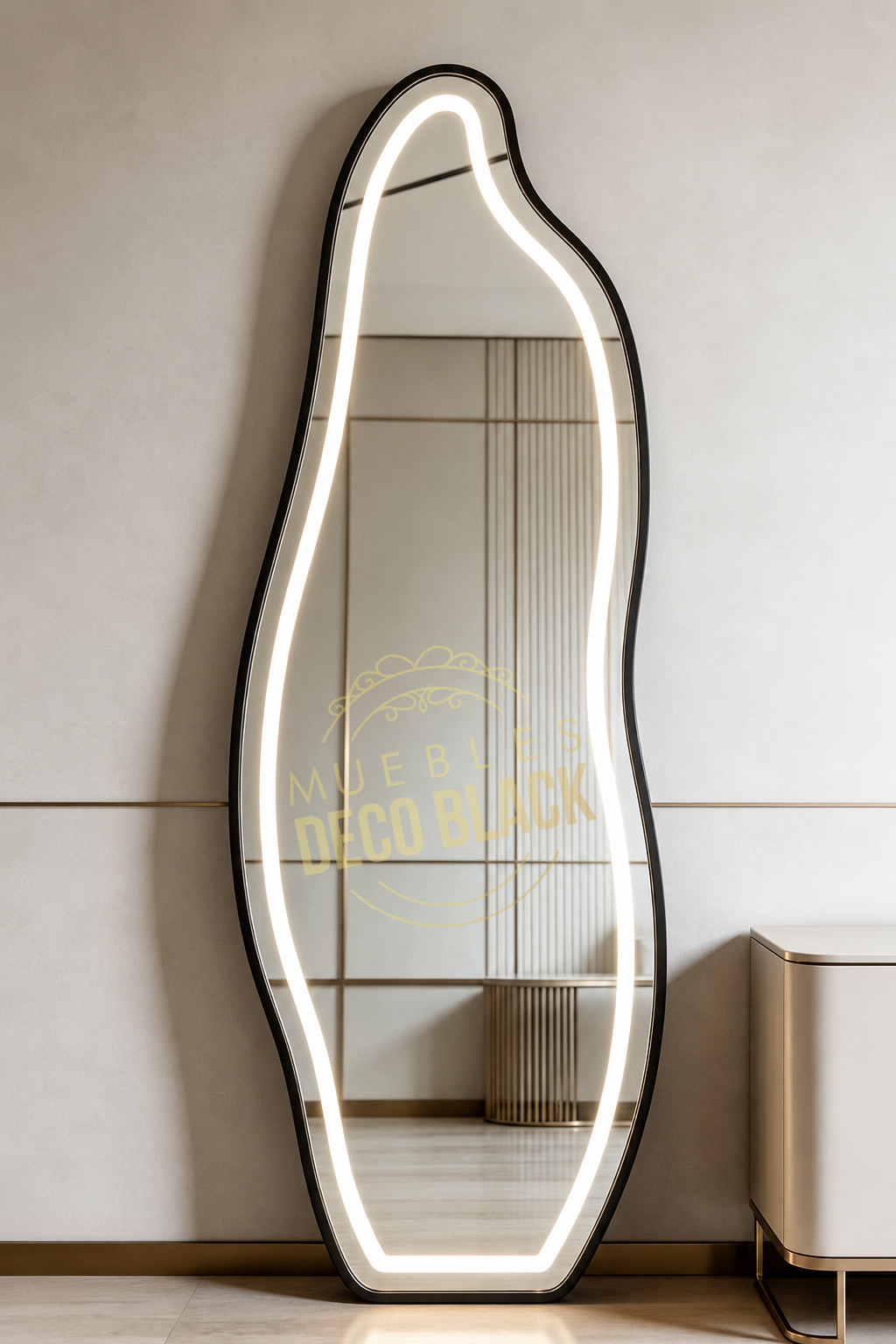 ESPEJO CURVO LED