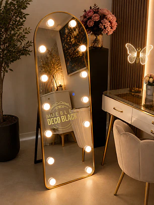 ESPEJO HOLLYWOOD PEDESTAL 