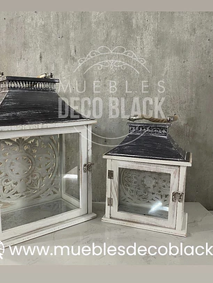 SET DE FAROLES MANDALAS 