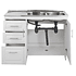 Mueble para Lavaplato Domsa Modelo PVC-PI-120 / 120x90x47cm 2