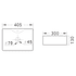 Lavamanos Sobreponer Domsa SLC911B / 40x30x13cm 5