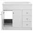 Kit Mueble B120PHD-B + Vanitorio F-120 Blanco Derecho  / 120x80x47cm 2