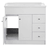 Kit Mueble B80PHD-B + Vanitorio F-80 Blanco Derecho  / 80x80x47cm 2