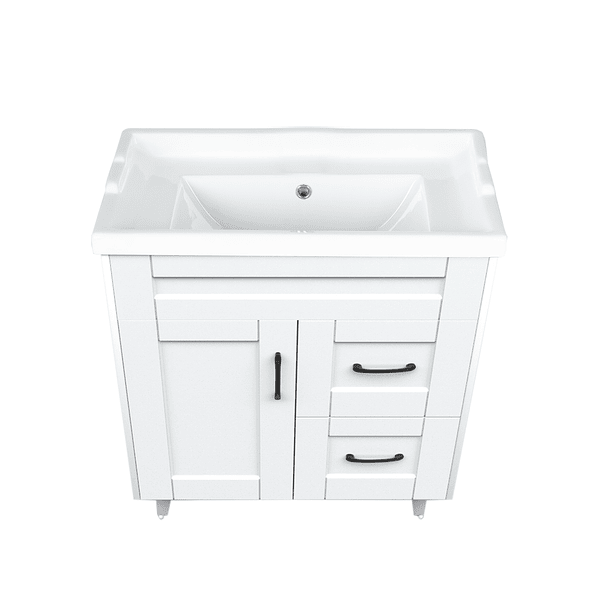 Kit Mueble Deluxe 70SK + Vanitorio F-70 Blanco / 70x47x80cm 3