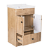 Kit Mueble Domsa B50PH-WOOD + Vanitorio 856-50  / 50x80x40cm 3