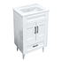 Kit Mueble Deluxe B50SK + Vanitorio Plano-50 blanco  / 50x40x80cm 2