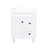 Kit Mueble Deluxe N60SK + Vanitorio F-60 Blanco  / 60x47x80cm 1