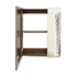 Mueble Botiquin con Espejo para Baño Elegance BME-60 Nogal / 60x13,5x80cm 4