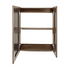 Mueble Botiquin con Espejo para Baño Elegance BME-60 Nogal / 60x13,5x80cm 5