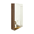 Mueble Botiquin con Espejo para Baño Elegance BME-40 Nogal / 40x13,5x80cm 1