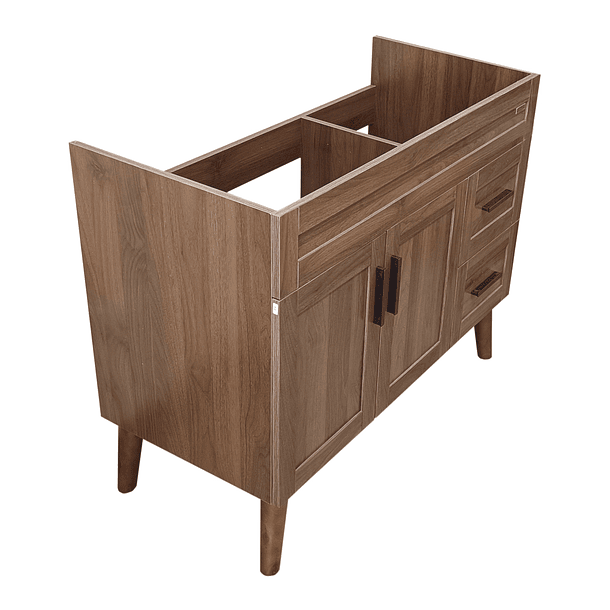 Mueble para Vanitorio Elegance Nogal  / 98,5x80x47cm (Sin Cubierta) 3