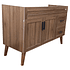 Mueble para Vanitorio Elegance Nogal  / 118,5x80x46cm (Sin Cubierta) 4