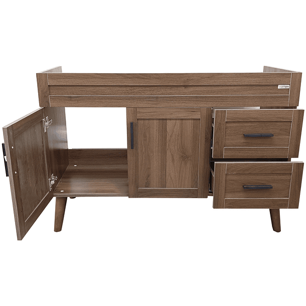 Mueble para Vanitorio Elegance Nogal  / 118,5x80x46cm (Sin Cubierta) 6