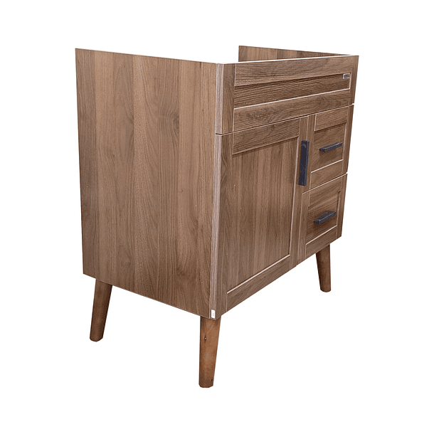 Mueble para Vanitorio Elegance Nogal  / 78,5x80x46cm (Sin Cubierta) 4