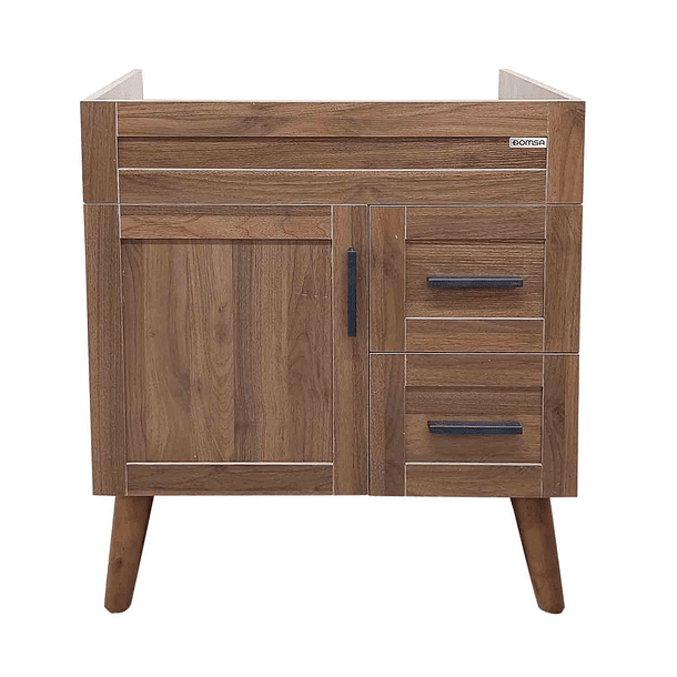 Mueble para Vanitorio Elegance Nogal  / 68,5x80x46cm (Sin Cubierta) 1