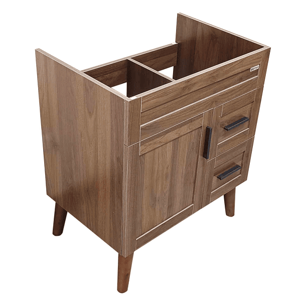 Mueble para Vanitorio Elegance Nogal  / 68,5x80x46cm (Sin Cubierta) 4