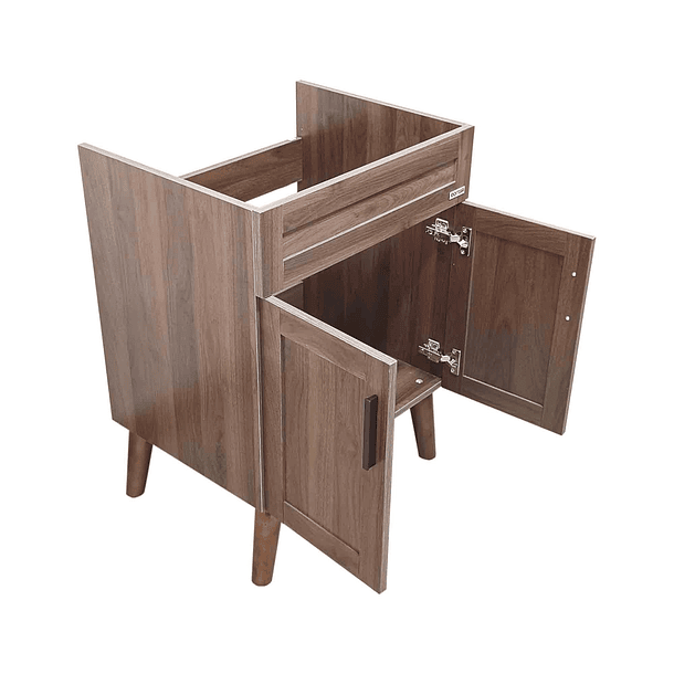 Mueble para Vanitorio Elegance Nogal  / 58,5x80x46cm (Sin Cubierta) 7