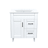 Kit Mueble Deluxe 70SK + Vanitorio Plano-70 Blanco / 70x47x80cm 1