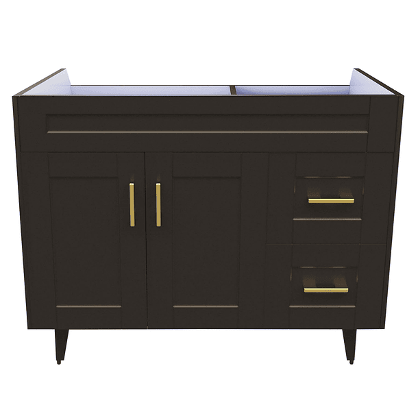 Mueble Vanitorio Deluxe 100SK CAFÉ / 98x80x45cm 1