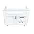 Mueble Vanitorio Deluxe 80SK Blanco / 78x80x45cm 4