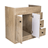 Mueble Vanitorio Domsa b80ph-wood (80cm) / 80x47x80cm 4