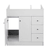 Mueble Vanitorio Domsa B80PHD-B (80cm) / 80x80x44cm 2