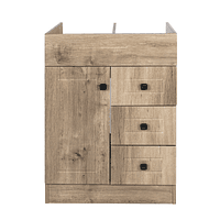 Mueble Vanitorio Domsa b60phn-wood (60cm) / 60x44x80cm