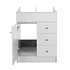 Mueble Vanitorio Domsa B60-PHNB / 60x80x44cm 2