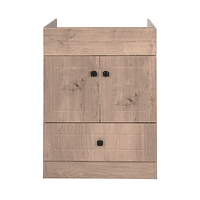 Mueble Vanitorio b60ph-wood / 60x80x44cm