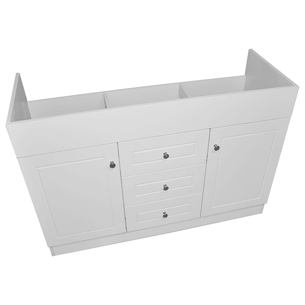 Mueble Vanitorio Domsa BD-120-PH (1,20mts) / 120x44x80cm 1