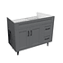 Mueble Vanitorio Deluxe 100SK Gris / 98x80x45cm 3